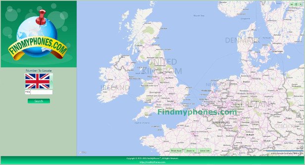 FindMyphones Screenshot United Kingdom