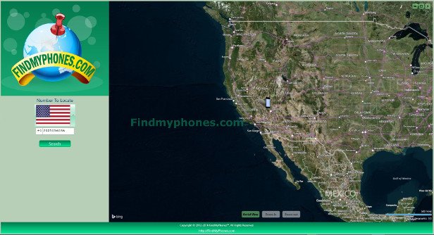 FindMyphones Screenshot East United states, Las Vegas